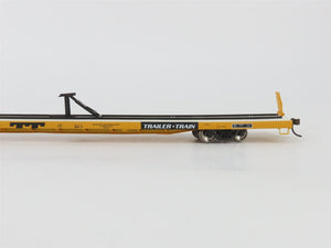 HO Scale Walthers 932-240301 TTX Trailer Train 89' Flush Deck Flat Car 2 Pack