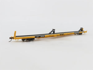 HO Scale Walthers 932-240301 TTX Trailer Train 89' Flush Deck Flat Car 2 Pack