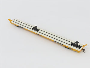 HO Scale Walthers 932-240301 TTX Trailer Train 89' Flush Deck Flat Car 2 Pack
