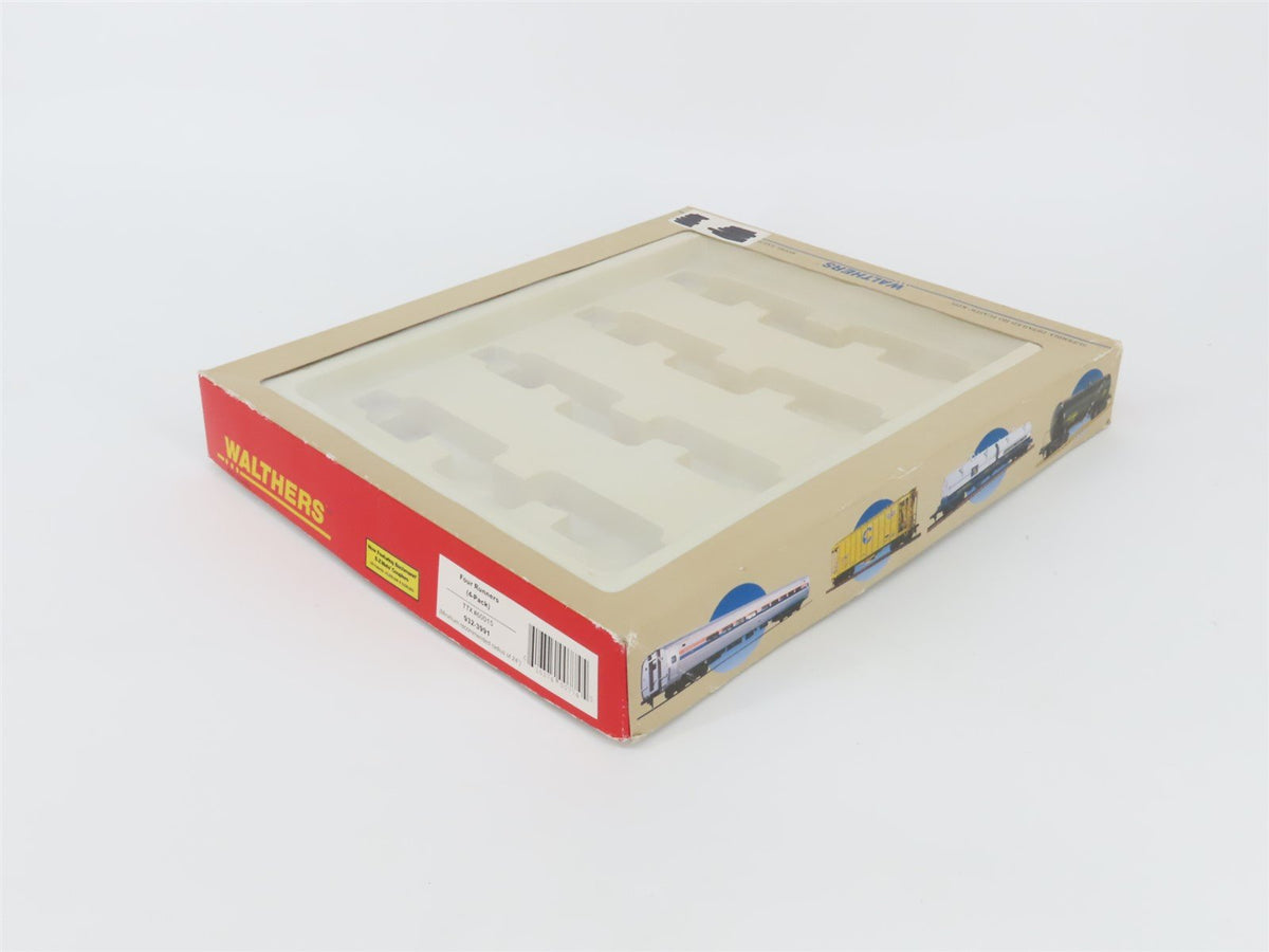 HO Scale Walthers 932-3991 TTFX Four Runners 4 pack