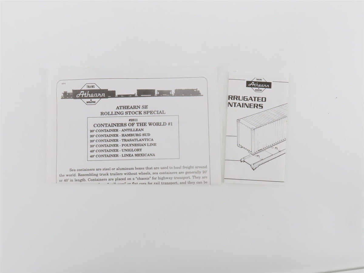 HO Scale Walthers 932-13931 TTX TTAX Spine Cars W/ Containers and Trailers Set