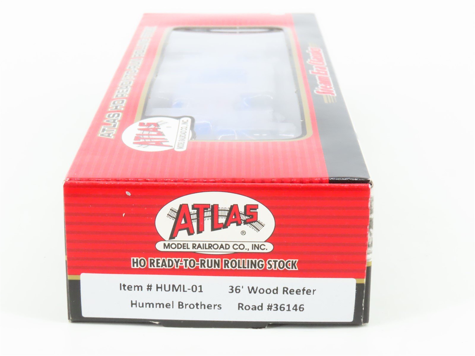 HO Scale Atlas HUML-01 Hummel Brothers 36' Wood Reefer #36146 - Sealed
