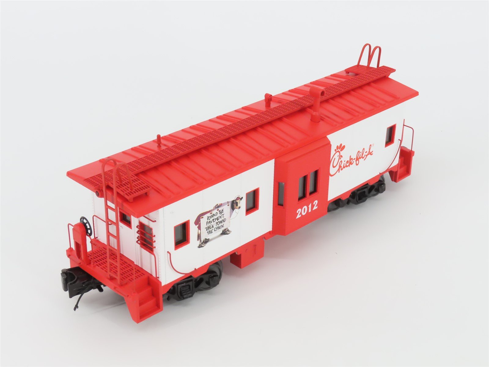 O Gauge 3-Rail MTH Rail King 30-74160 Chick-Fil-A Assorted Freight Car Set of 4