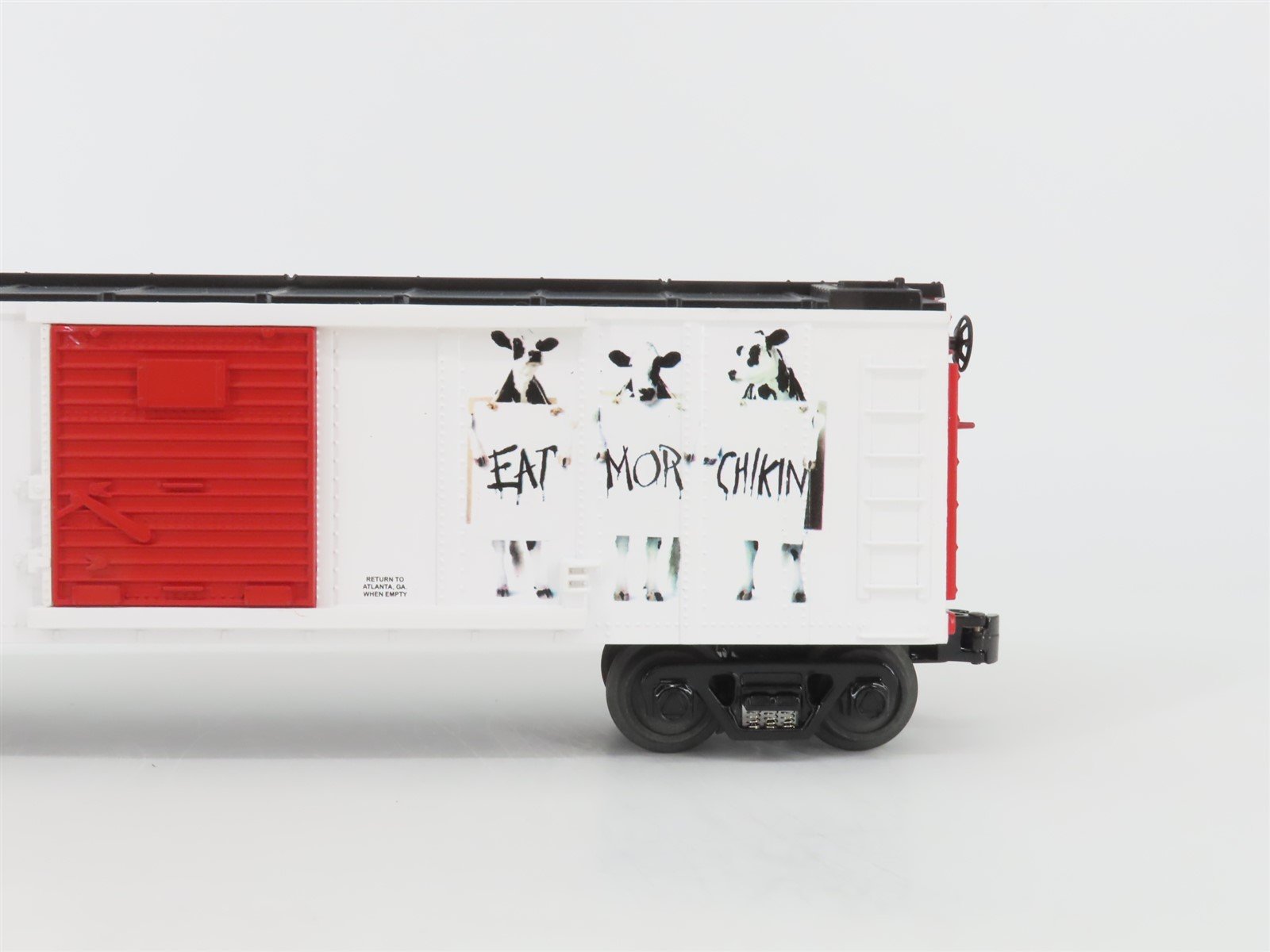 O Gauge 3-Rail MTH Rail King 30-74160 Chick-Fil-A Assorted Freight Car Set of 4