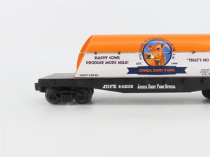 O Gauge 3-Rail Lionel 2301330 LOTS JDFX Joshua Dairy Farm Special Flat Car 44232