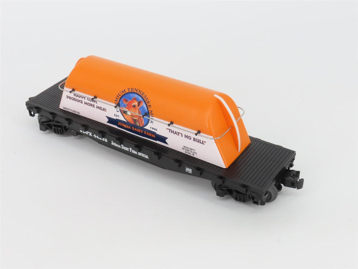 O Gauge 3-Rail Lionel 2301330 LOTS JDFX Joshua Dairy Farm Special Flat Car 44232