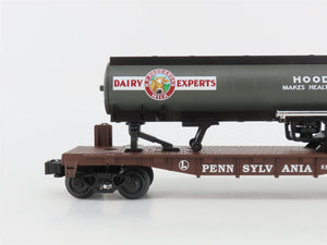 O Gauge 3-Rail Lionel 6-52392 LRRC St Louis PRR Hood's Milk TOFC Flat Car 832006