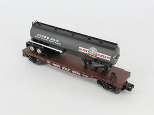 O Gauge 3-Rail Lionel 6-52392 LRRC St Louis PRR Hood's Milk TOFC Flat Car 832006