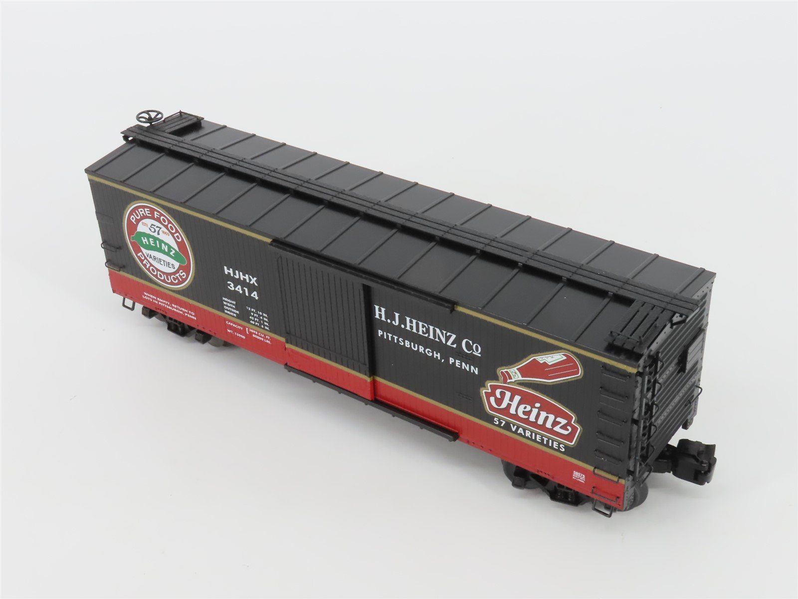 O Gauge 3-Rail Lionel 6-58575 LOTS 2014 HJHX Heinz Single Door Box Car #3414