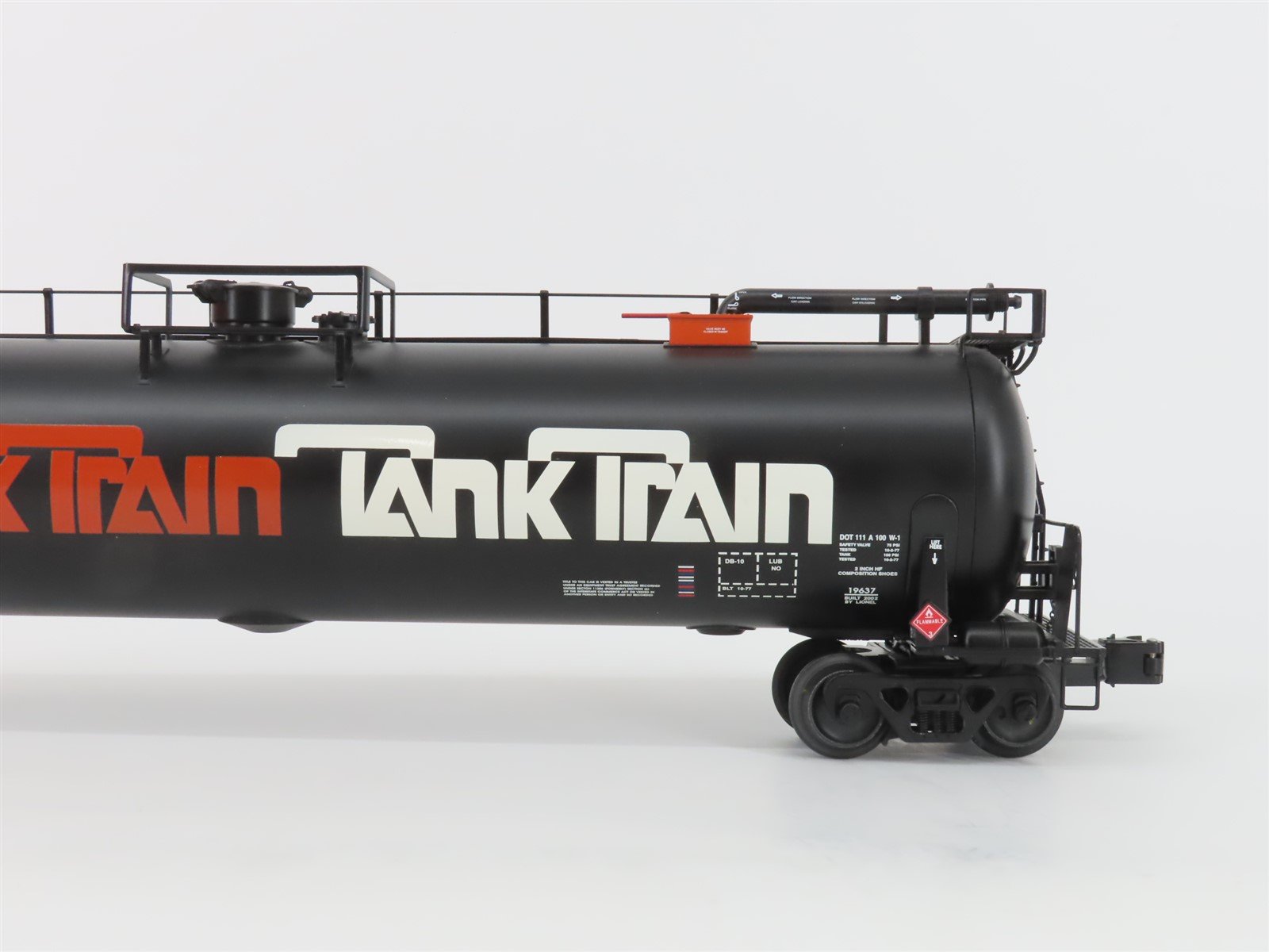 O Gauge 3-Rail Lionel 6-19639 GATX Tank Train Tank Car 3-Pack