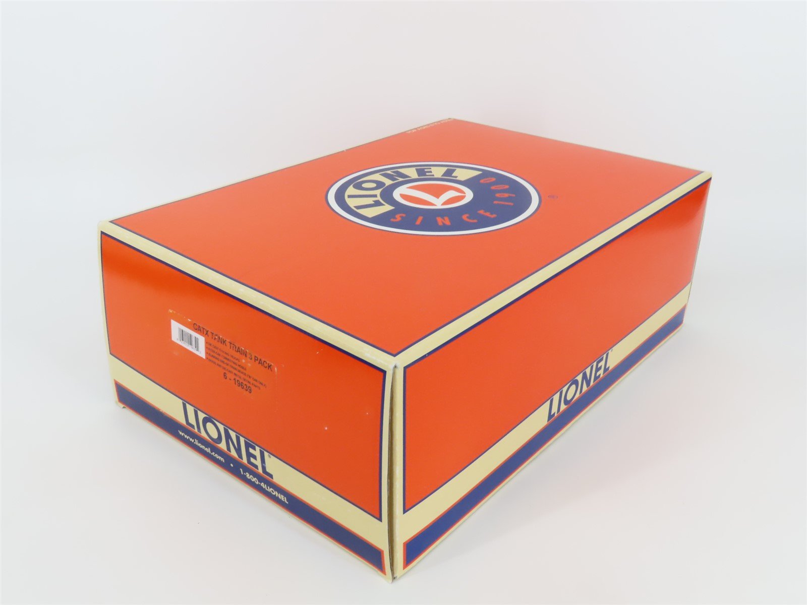 O Gauge 3-Rail Lionel 6-19639 GATX Tank Train Tank Car 3-Pack