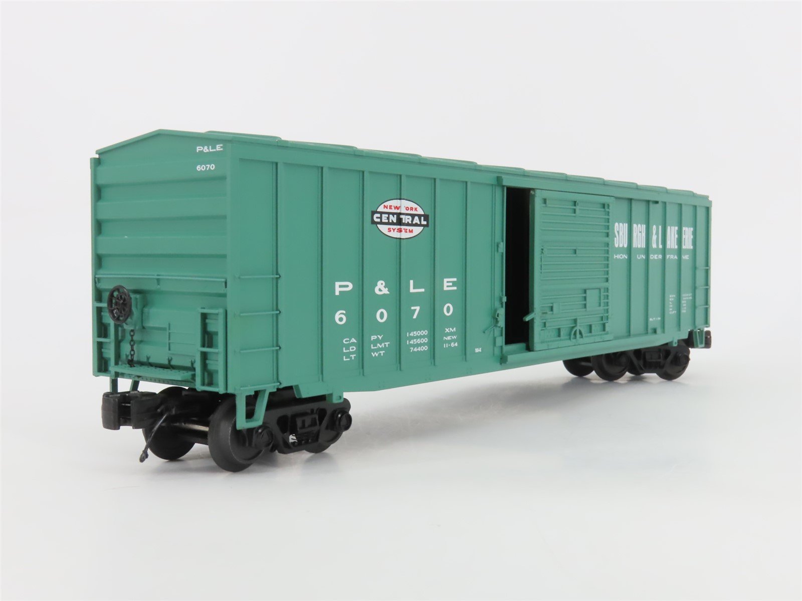 O Gauge 3-Rail MTH 20-93488 NYC P&LE New York Central Box Car #6070 w/ Graffiti