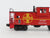 O Gauge 3-Rail MTH 20-9105L ATSF Santa Fe Extended Vision Caboose #999793