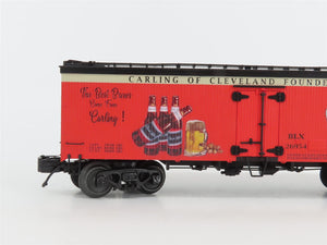O Gauge 3-Rail MTH 20-94453 BLX Carling Black Label Cleveland 36' Reefer #26954