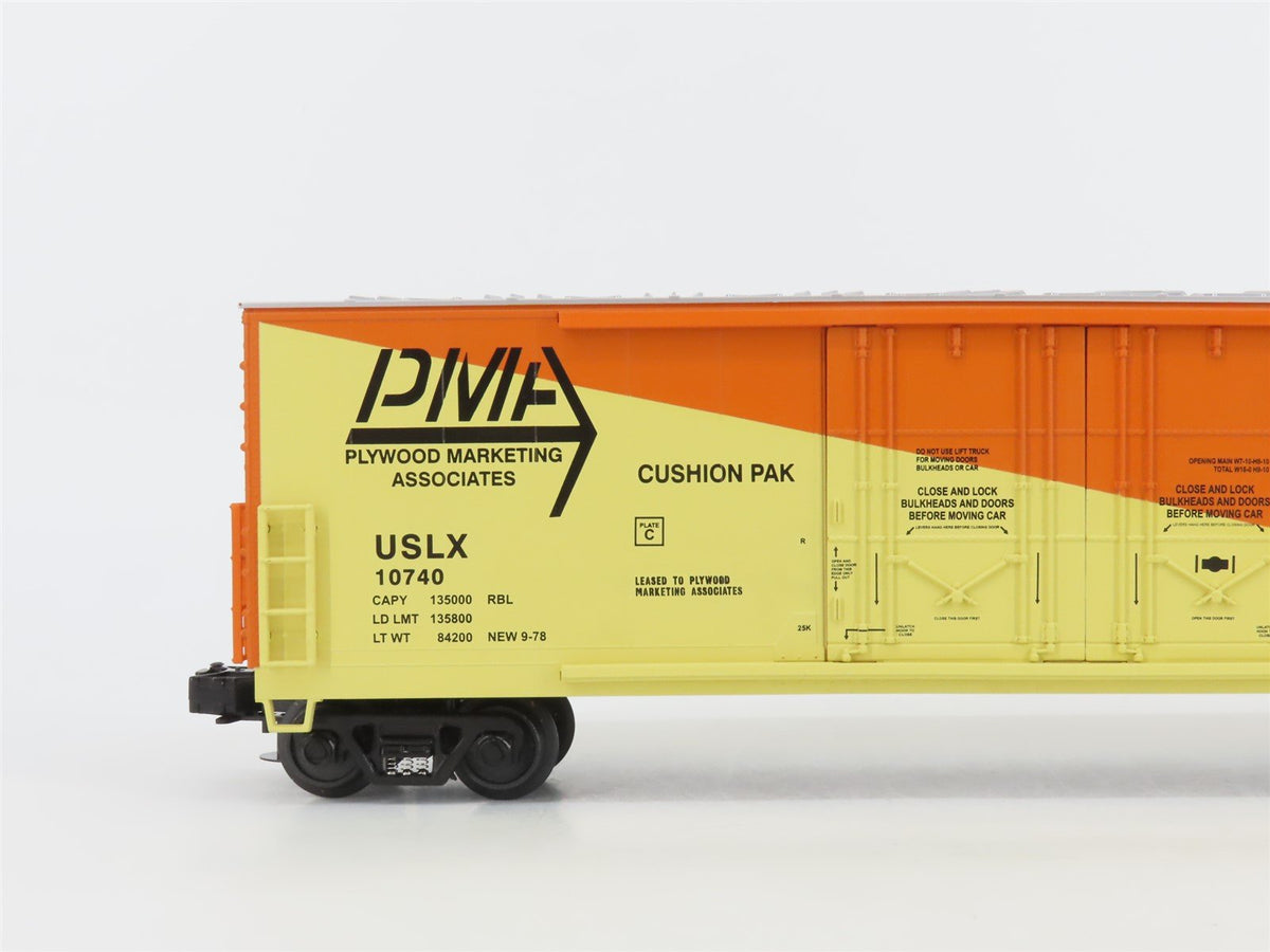 O Gauge 3-Rail MTH 20-93109 USLX PMA Plywood Marketing Associates Box Car #10740