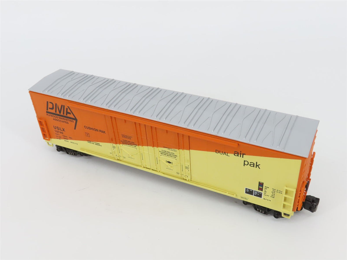 O Gauge 3-Rail MTH 20-93109 USLX PMA Plywood Marketing Associates Box Car #10740