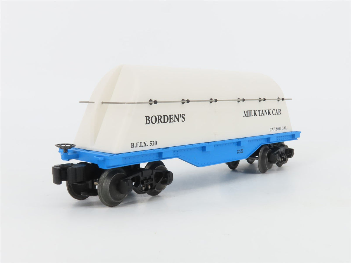 O Gauge 3-Rail Lionel 6-19445 BFIX Borden&#39;s Milk Tank Car #520