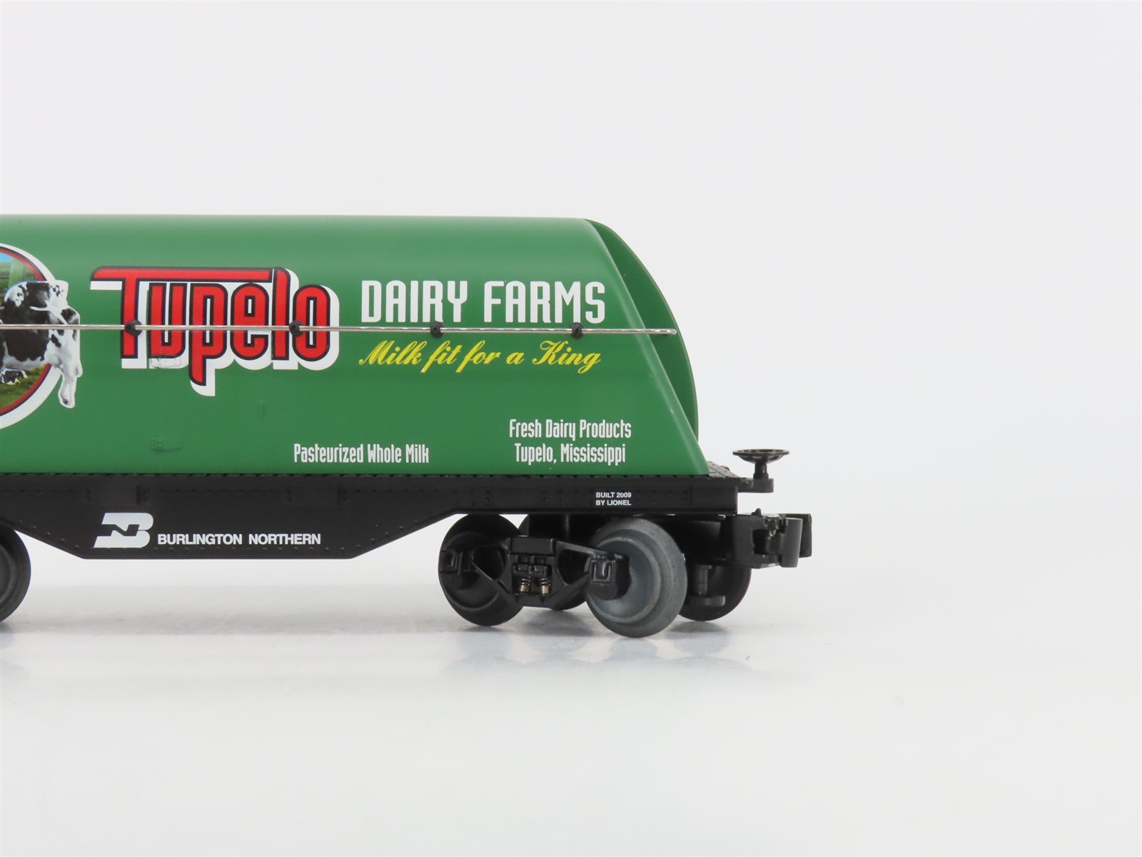 O Gauge 3-Rail Lionel 6-26614 BN Burlington Northern Tupelo Milk Car #26614