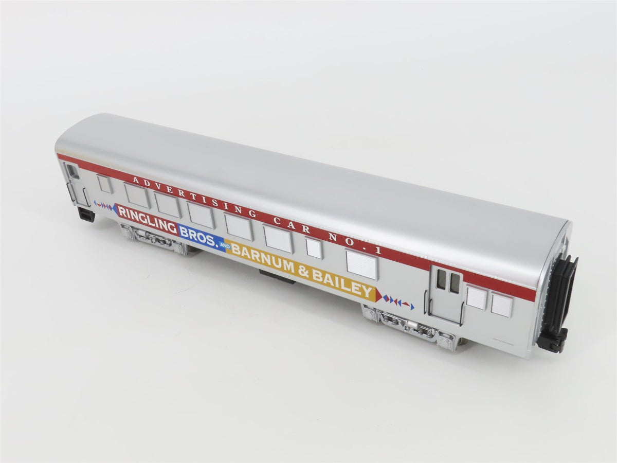 O Gauge 3-Rail K-Line 6-21466 Ringling Bros Aluminum Advertising Passenger #1