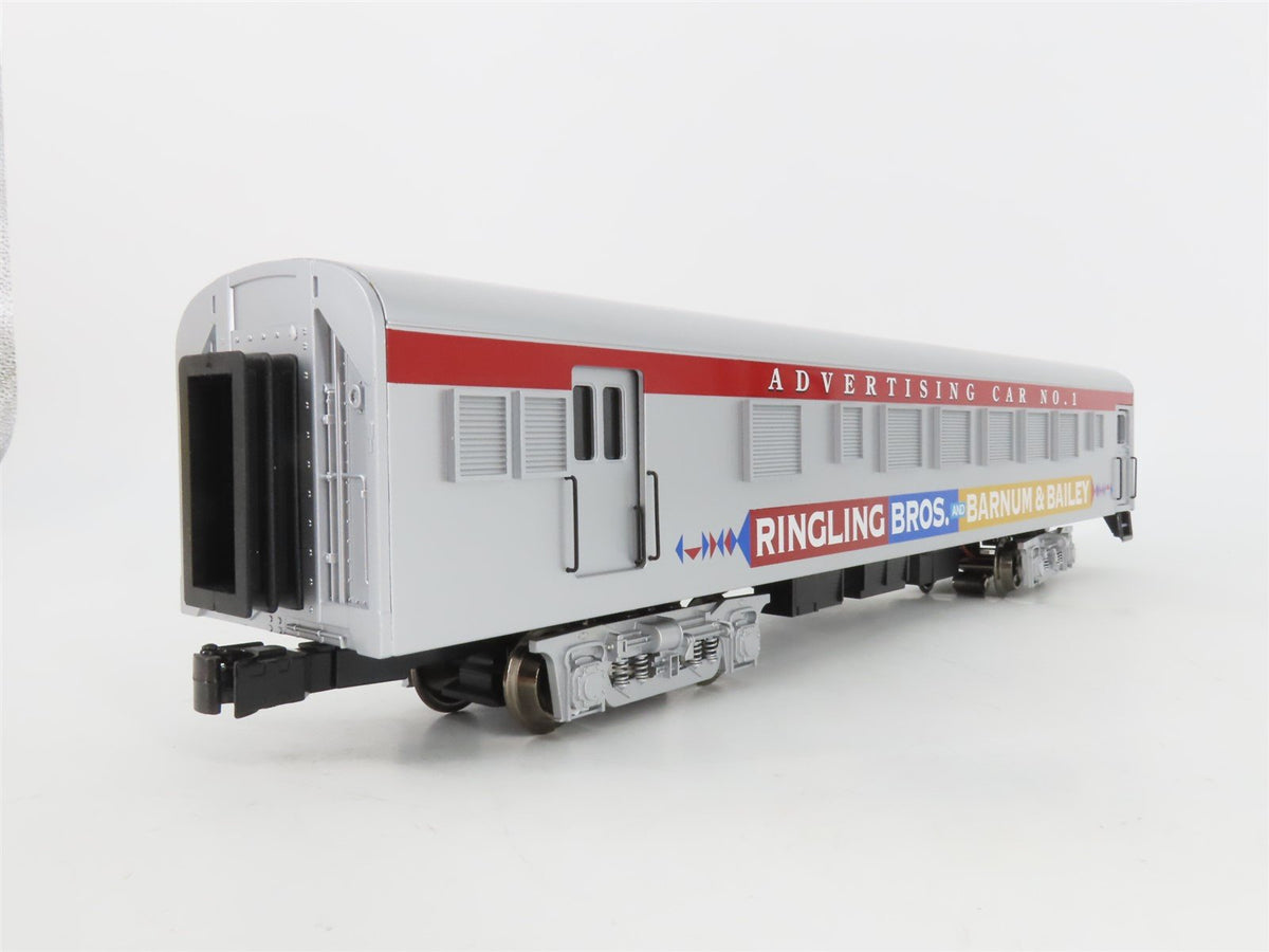 O Gauge 3-Rail K-Line 6-21466 Ringling Bros Aluminum Advertising Passenger #1