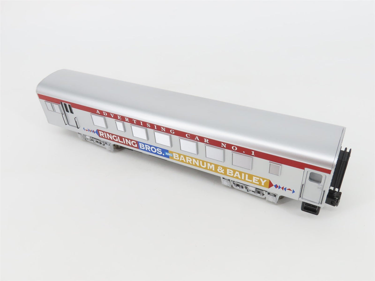 O Gauge 3-Rail K-Line 6-21466 Ringling Bros Aluminum Advertising Passenger #1
