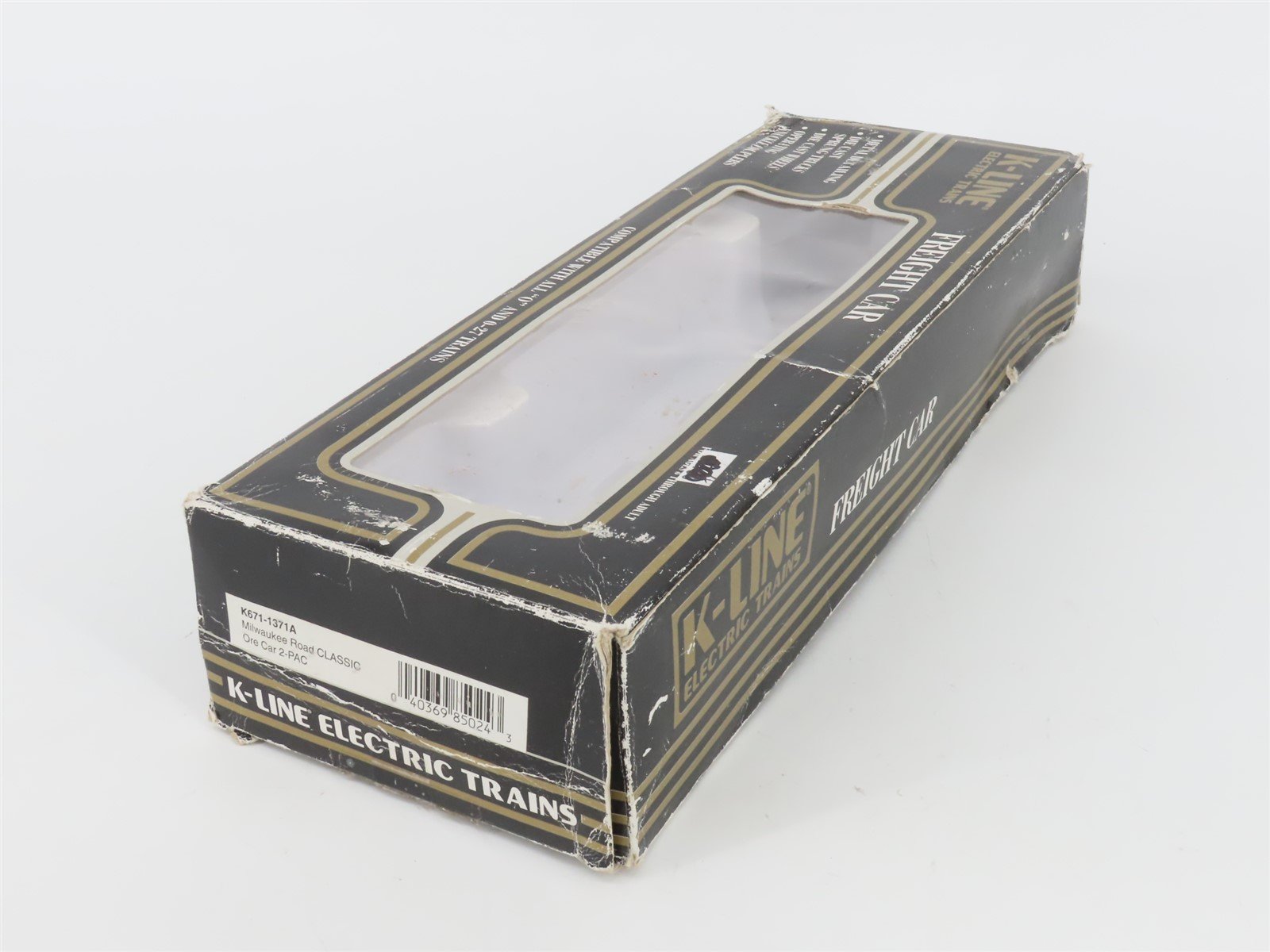 O Gauge 3-Rail K-Line K671-1371A CTH&SE MILW Milwaukee Road Ore Car 2-Pack