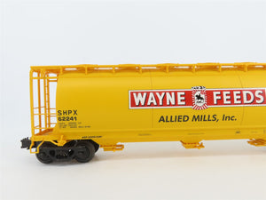 O Gauge 3-Rail Atlas 6305-4 SHPX Wayne Feeds 3-Bay Cylindrical Hopper #62241