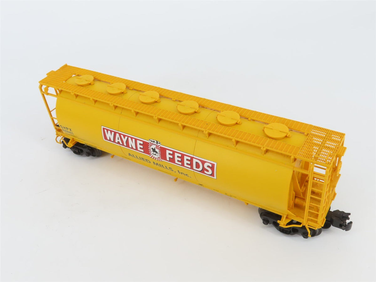 O Gauge 3-Rail Atlas 6305-4 SHPX Wayne Feeds 3-Bay Cylindrical Hopper #62241