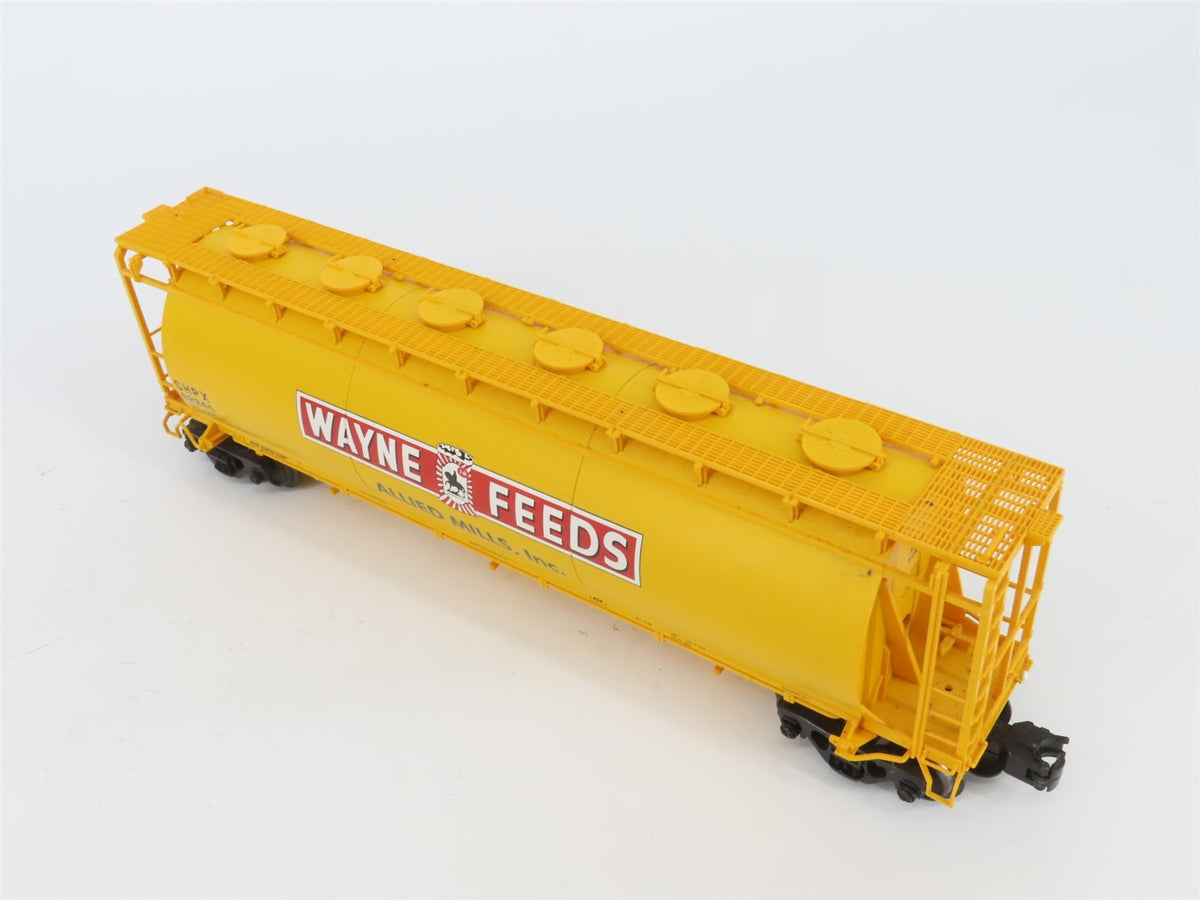 O Gauge 3-Rail Atlas 6305-4 SHPX Wayne Feeds 3-Bay Cylindrical Hopper #62241