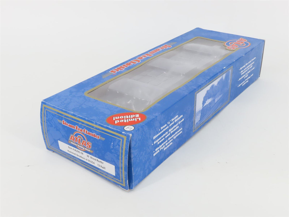 O Gauge 3-Rail Atlas HUML-04 HUML Hummel Brothers 36&#39; Wood Reefer #65154