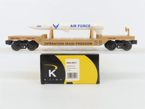 O Gauge 3-Rail K-Line K662-8021 USAF Operating Iraqi Freedom Missile Carrier