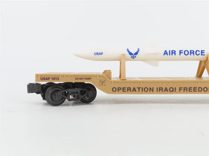 O Gauge 3-Rail K-Line K662-8021 USAF Operating Iraqi Freedom Missile Carrier