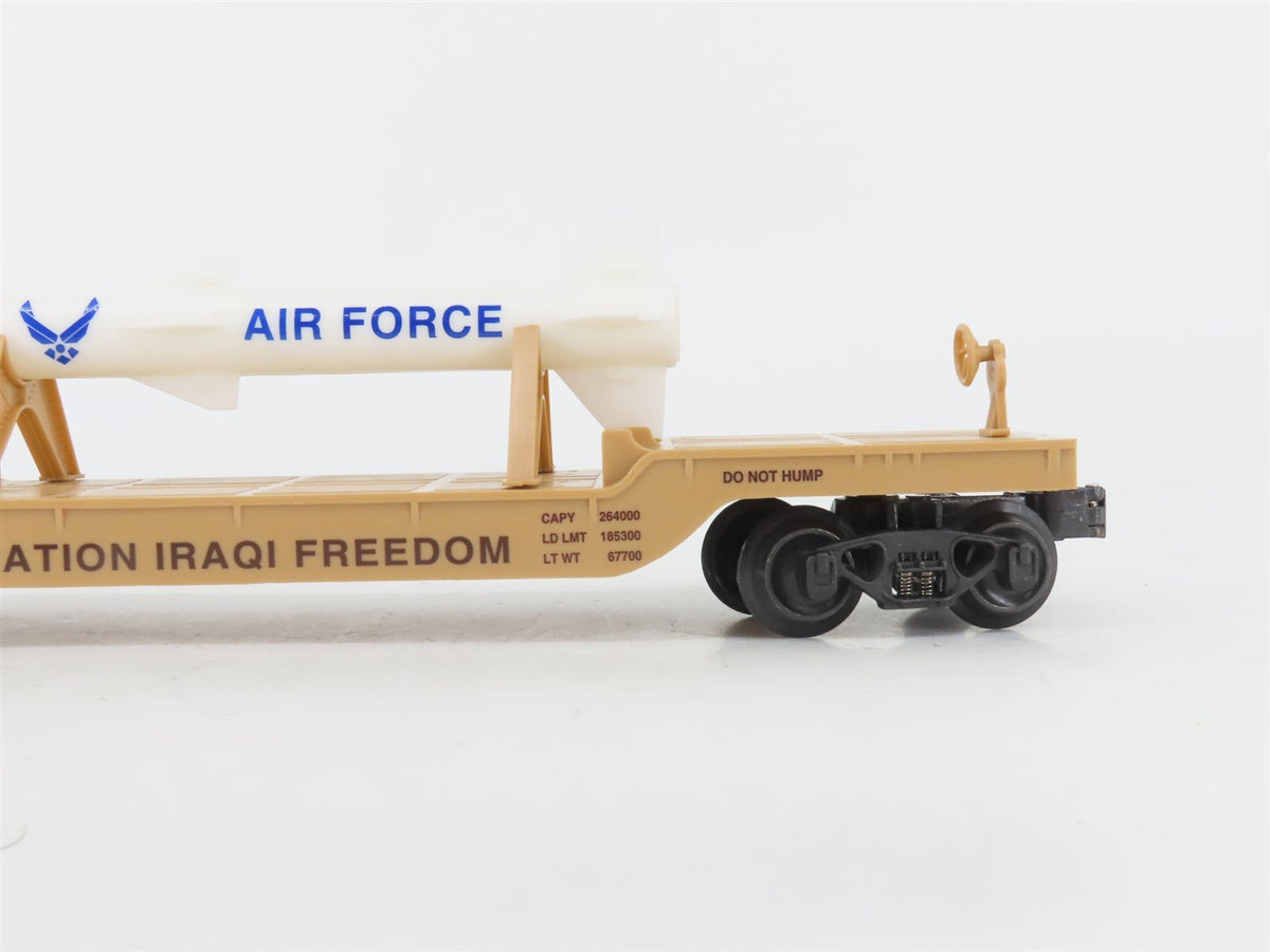 O Gauge 3-Rail K-Line K662-8021 USAF Operating Iraqi Freedom Missile Carrier