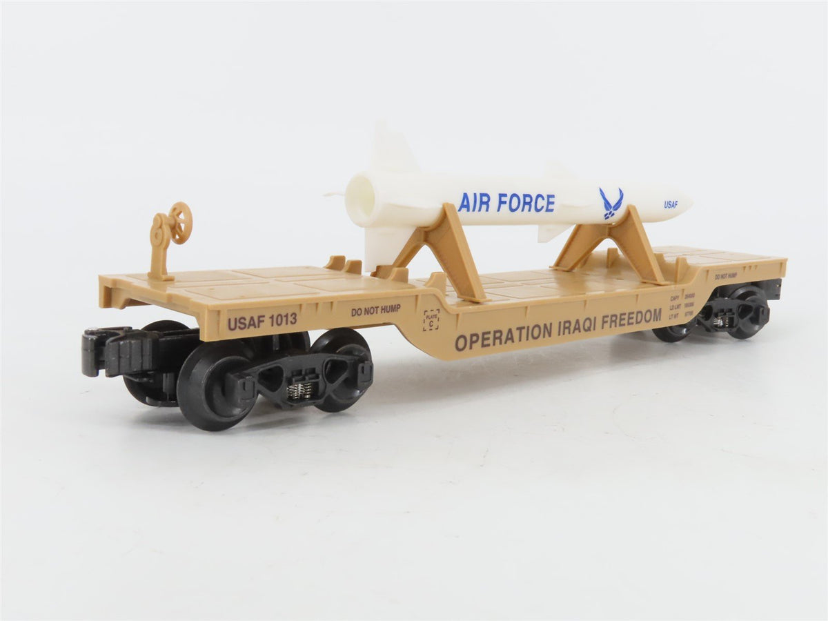 O Gauge 3-Rail K-Line K662-8021 USAF Operating Iraqi Freedom Missile Carrier