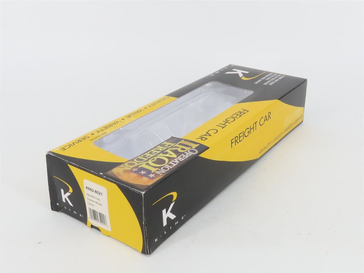 O Gauge 3-Rail K-Line K662-8021 USAF Operating Iraqi Freedom Missile Carrier