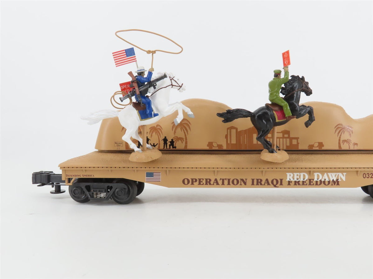 O Gauge 3-Rail K-Line K707-8011 ORD &quot;Got Saddam!&quot; Operating Car #032002