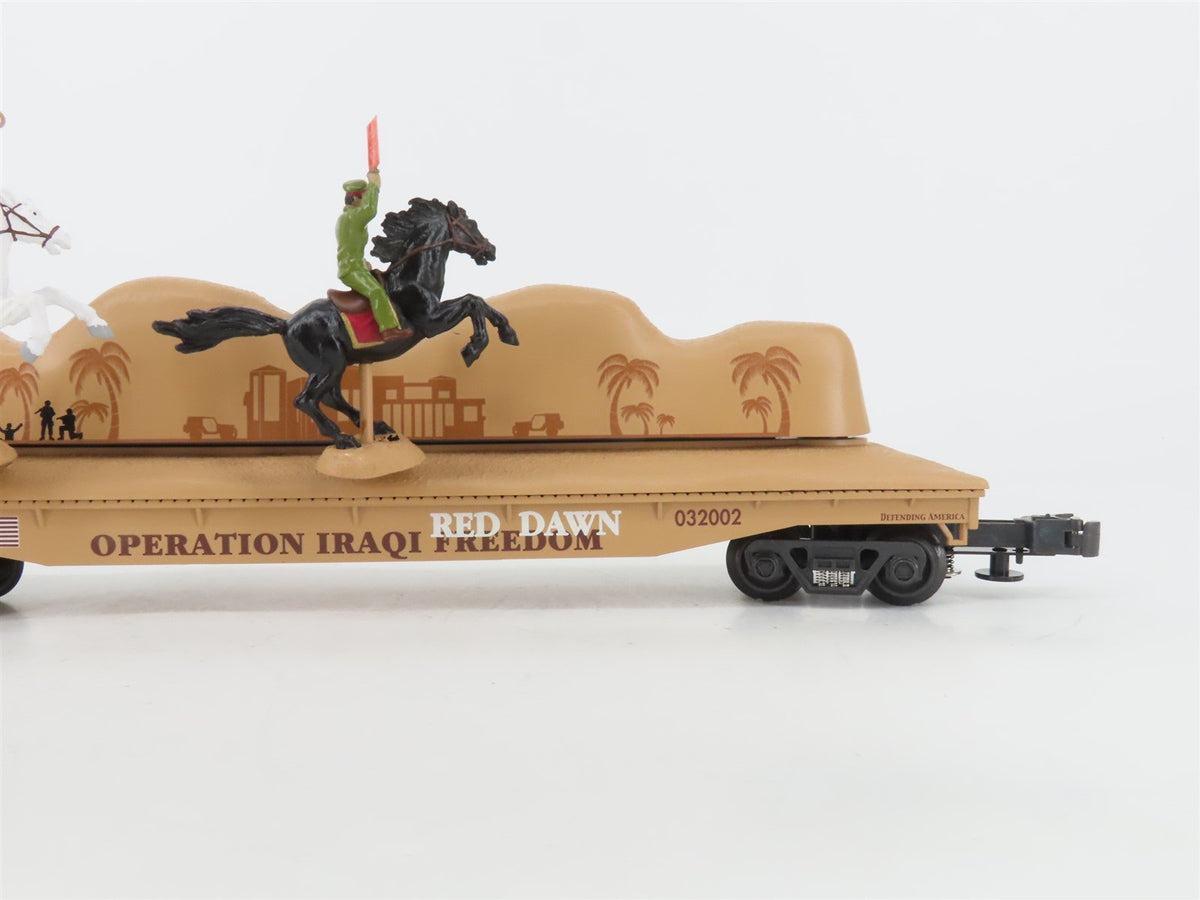 O Gauge 3-Rail K-Line K707-8011 ORD &quot;Got Saddam!&quot; Operating Car #032002