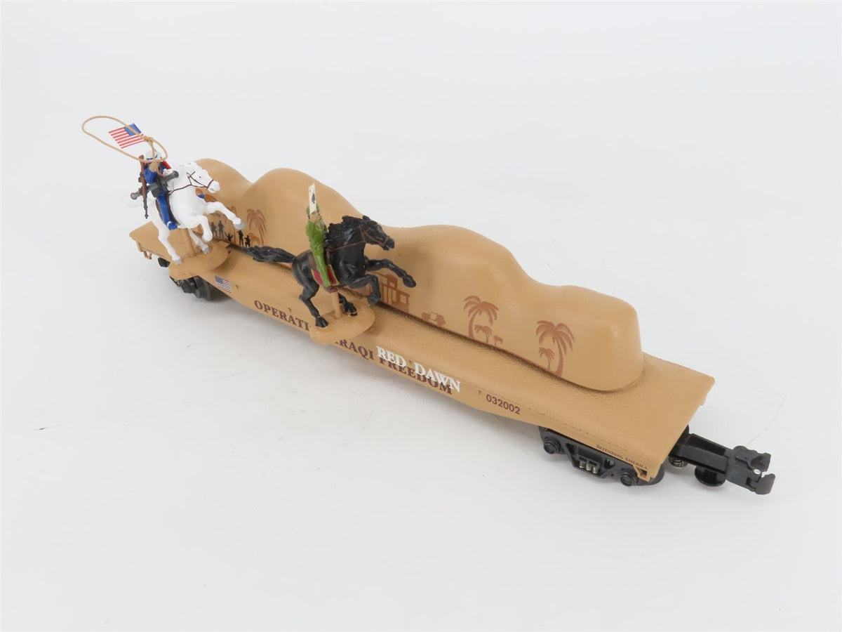 O Gauge 3-Rail K-Line K707-8011 ORD &quot;Got Saddam!&quot; Operating Car #032002