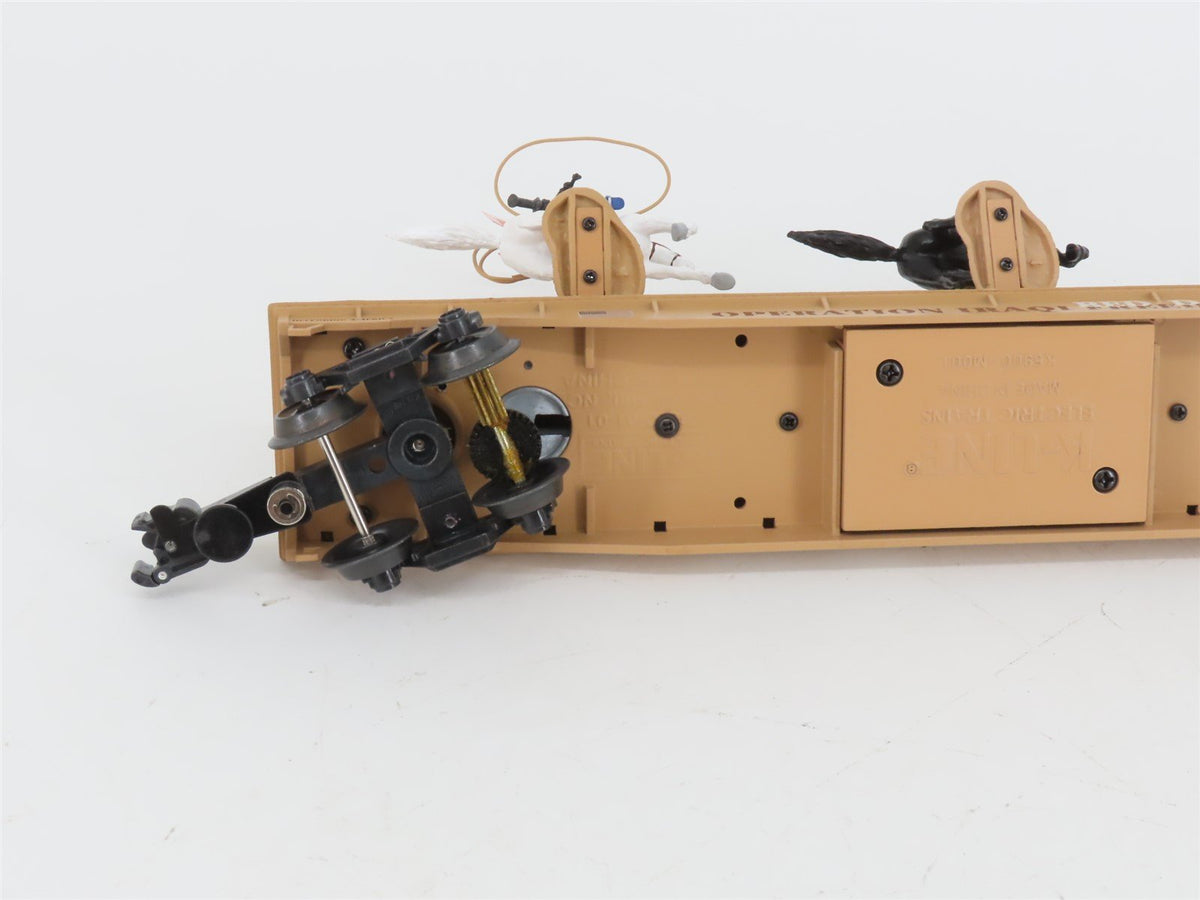O Gauge 3-Rail K-Line K707-8011 ORD &quot;Got Saddam!&quot; Operating Car #032002