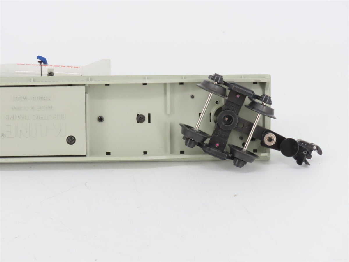 O Gauge 3-Rail K-Line K707-8012 OEF &quot;Get Osama&quot; Operating Car #10701