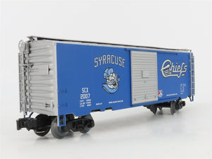 O Gauge 3-Rail Weaver Ultra Line SCX Syracuse Chiefs 40' Box Car #2007