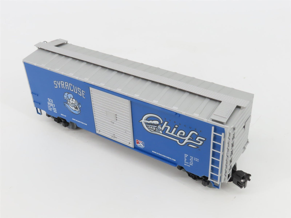 O Gauge 3-Rail Weaver Ultra Line SCX Syracuse Chiefs 40&#39; Box Car #2007
