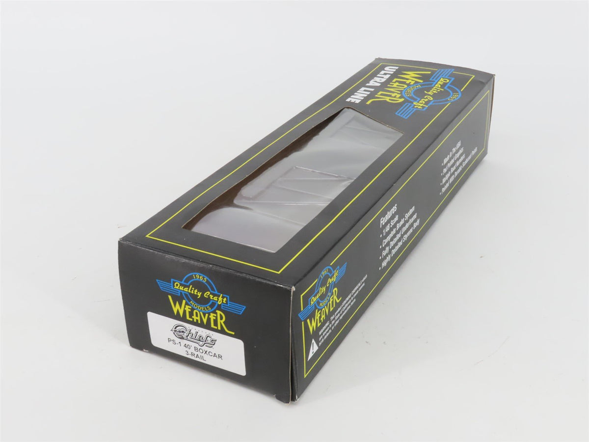 O Gauge 3-Rail Weaver Ultra Line SCX Syracuse Chiefs 40&#39; Box Car #2007