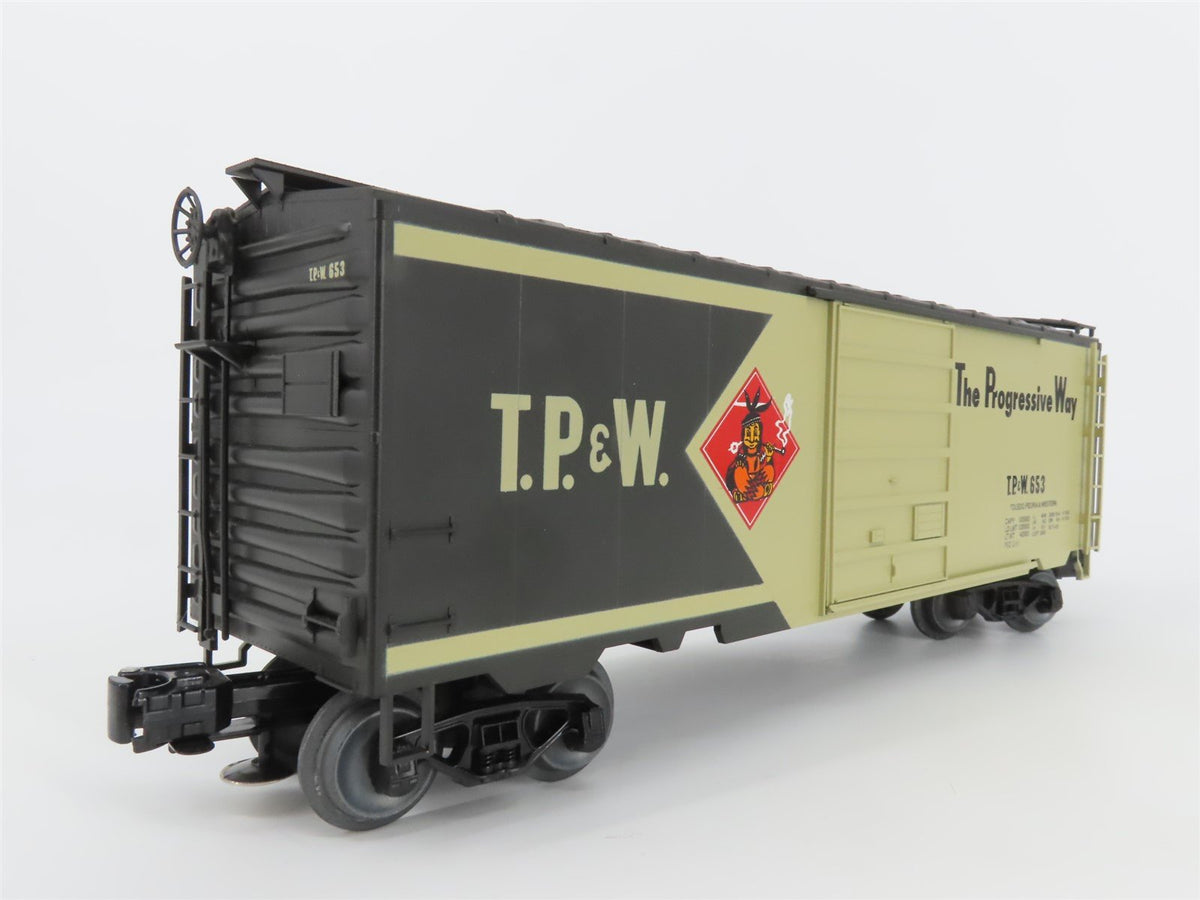 O Gauge 3-Rail Weaver Ultra Line 3094 TP&amp;W The Progressive Way 40&#39; Box Car #653