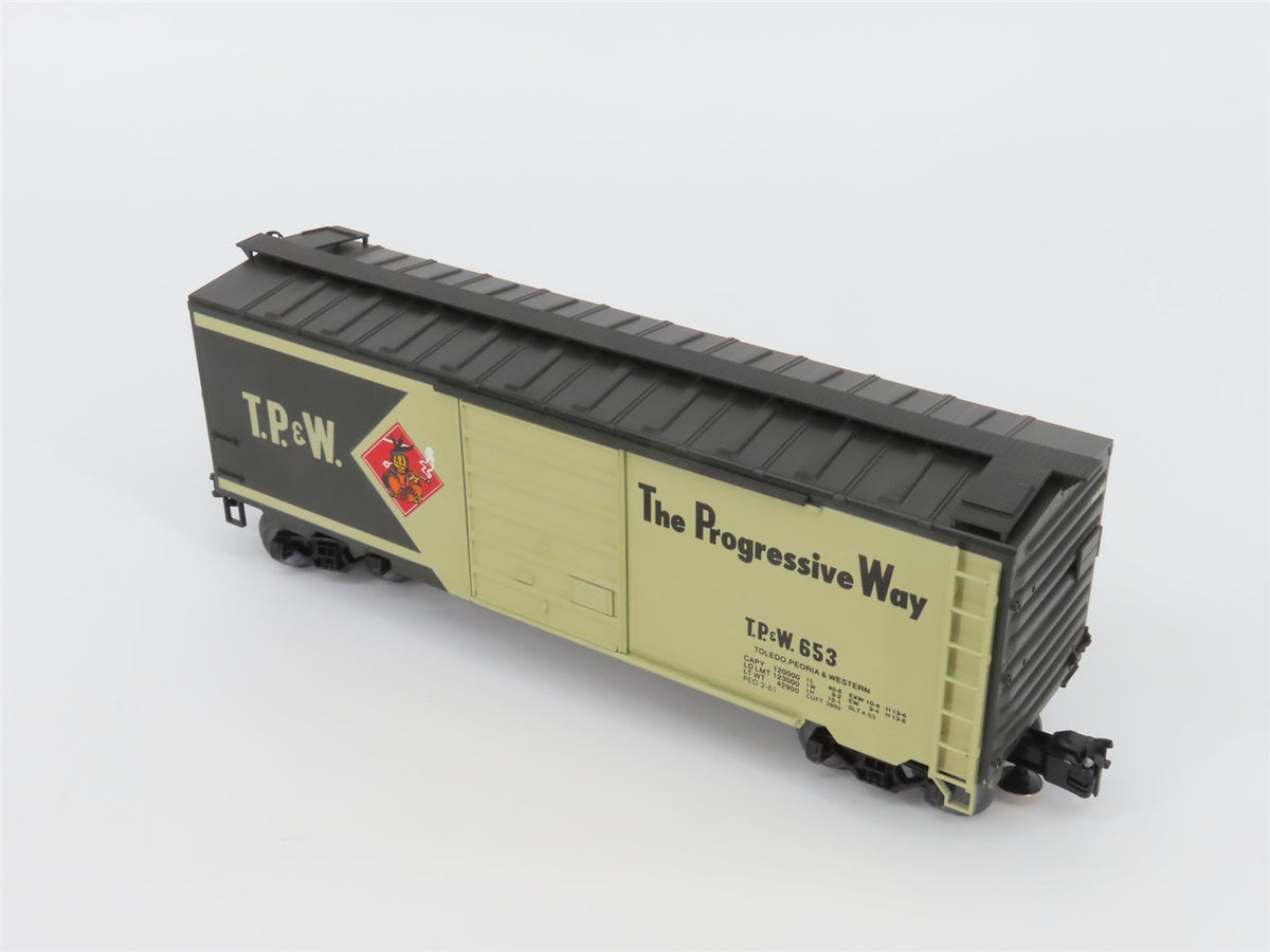 O Gauge 3-Rail Weaver Ultra Line 3094 TP&amp;W The Progressive Way 40&#39; Box Car #653