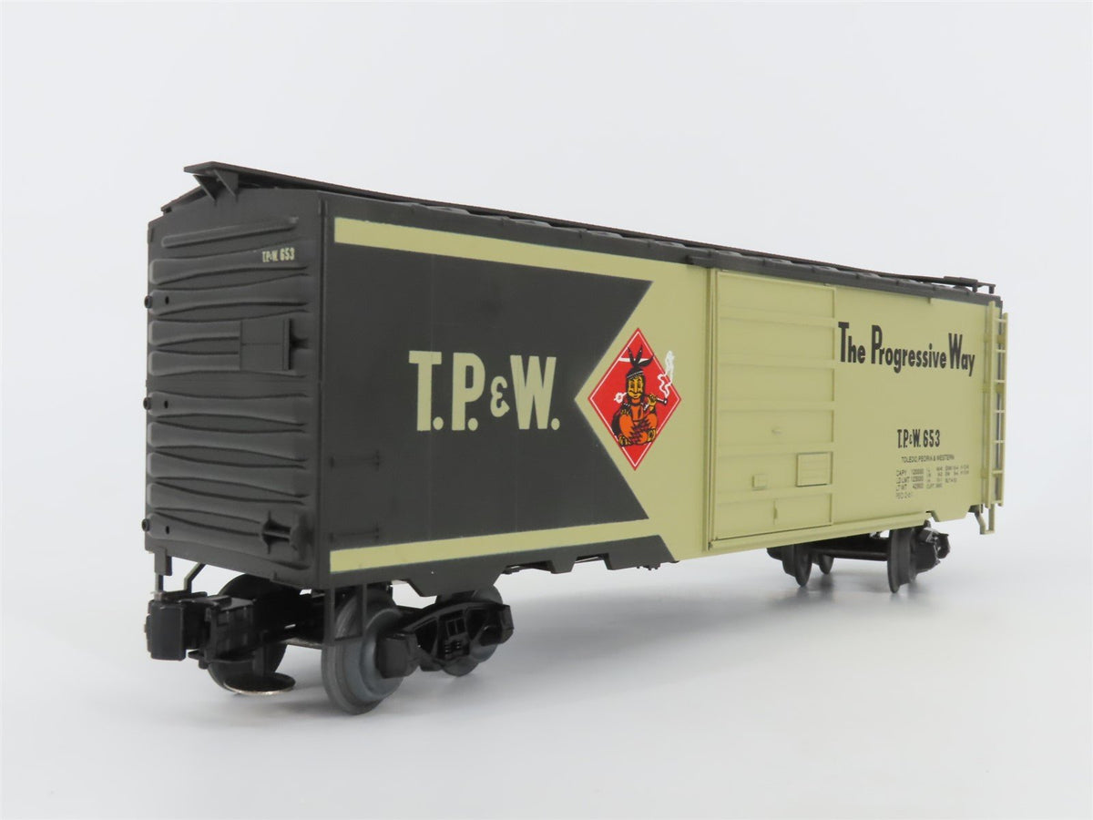 O Gauge 3-Rail Weaver Ultra Line 3094 TP&amp;W The Progressive Way 40&#39; Box Car #653