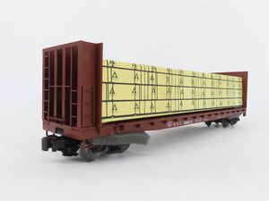 O Gauge 3-Rail Weaver Ultra Line U2717 NYC New York Central Flat Car #496212