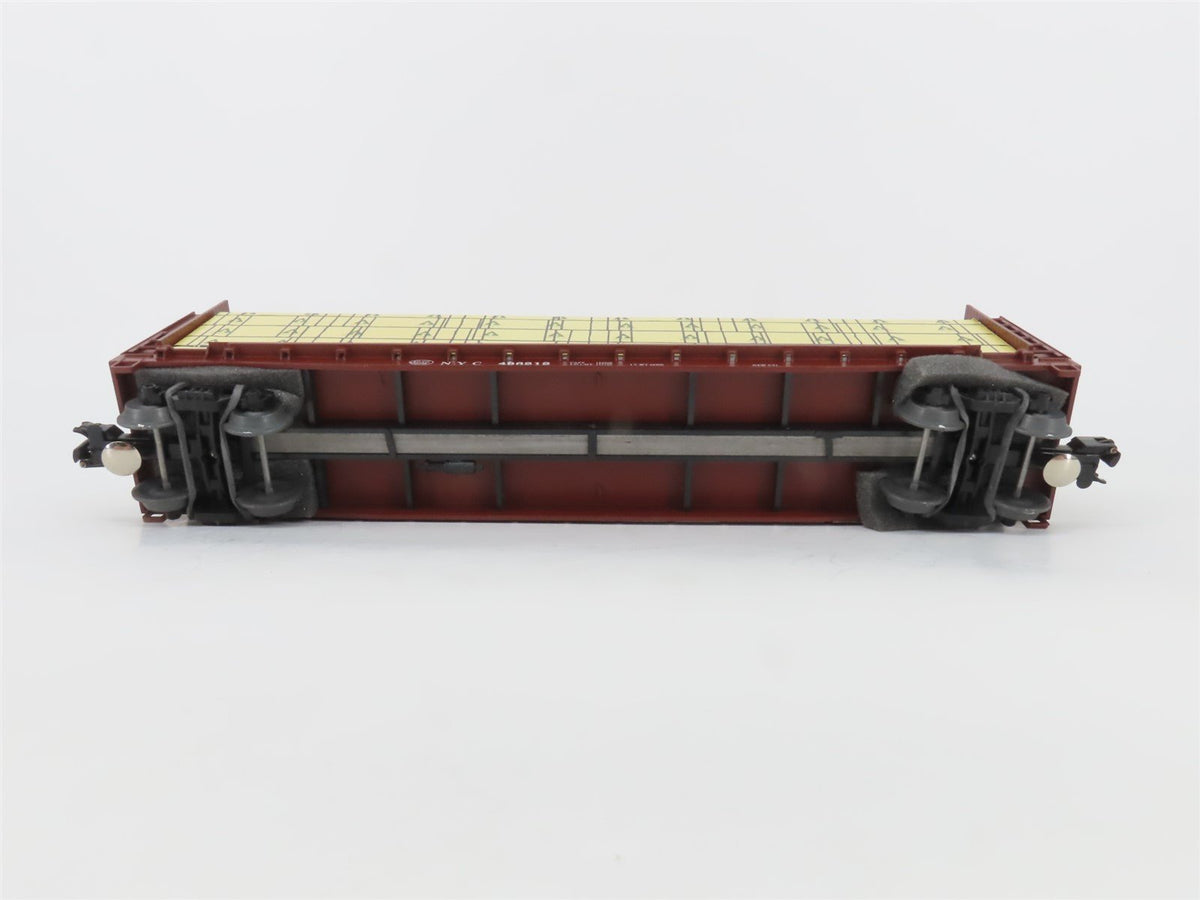 O Gauge 3-Rail Weaver Ultra Line U2717 NYC New York Central Flat Car #496212