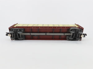 O Gauge 3-Rail Weaver Ultra Line U2717 NYC New York Central Flat Car #496212