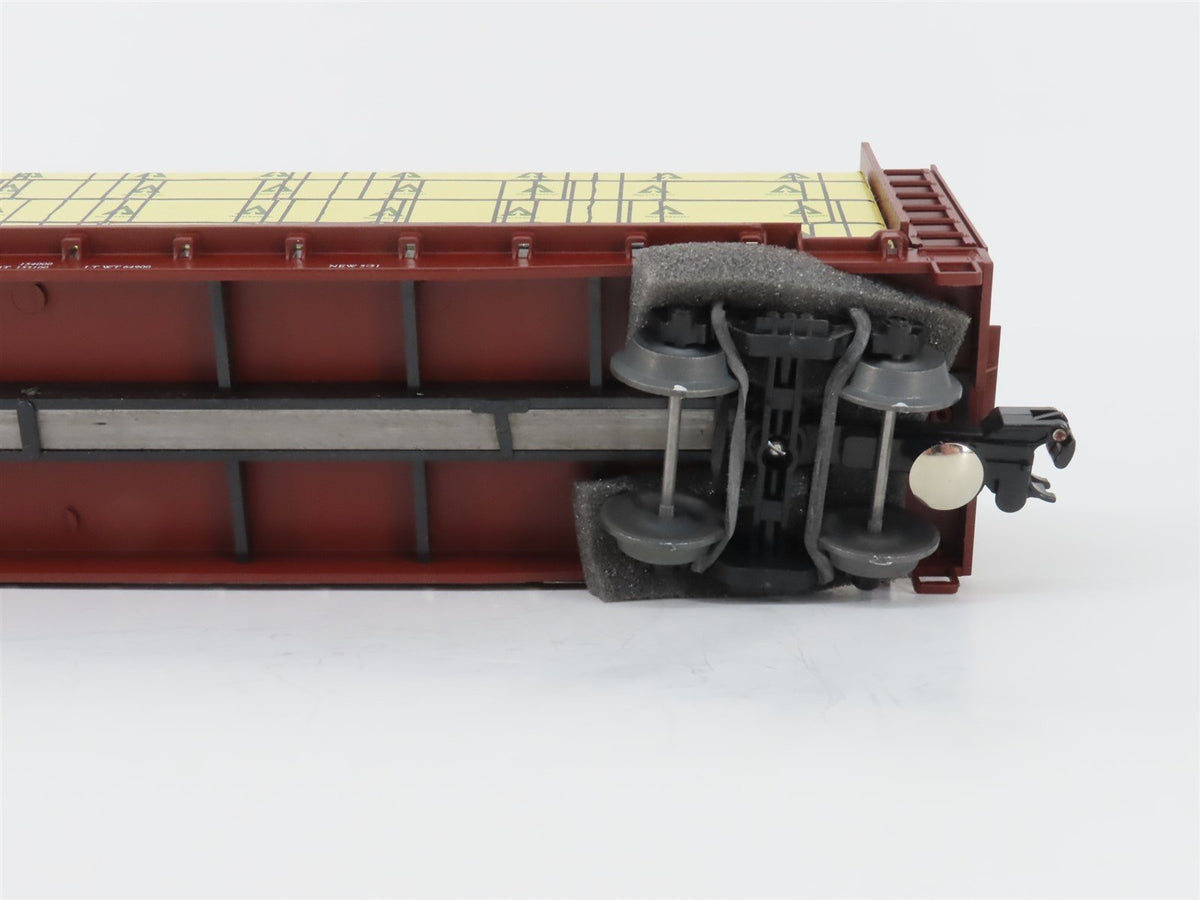 O Gauge 3-Rail Weaver Ultra Line U2717 NYC New York Central Flat Car #496212